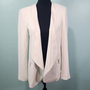 White House Black Market White Blazer Size 8 
lot H